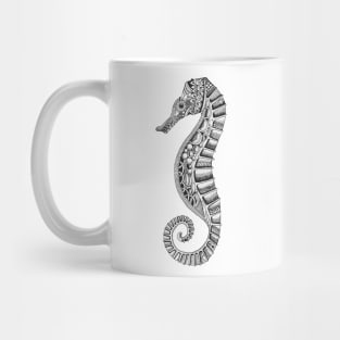 Ornate Seahorse Mug